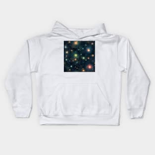 Deep Outer Space Pattern 6 Kids Hoodie